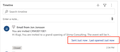 follow email results
